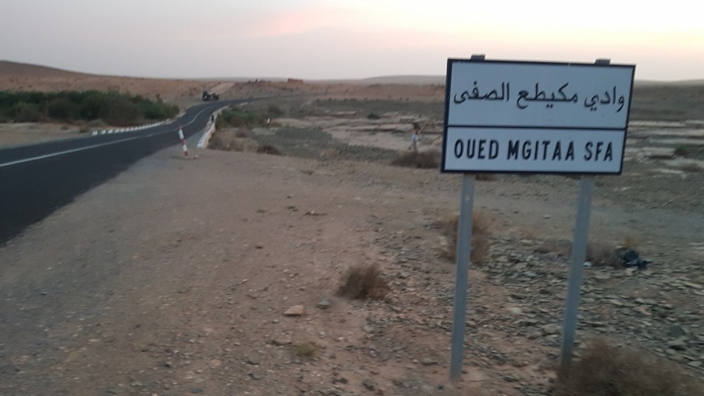 Oued Mgitaa Sfa (route fort bou Jérif) (Marokko)